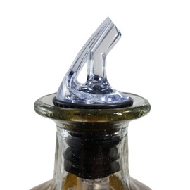 Ameripour - Measured Liquor Pourer - Patron Pour Spout - Made 100% In The USA. Bar Spouts That Don't Leak - No Cracks, Just A Perfect Cocktail Pour Every Time. (Clear, 1.5oz (45ml) - 10 Pack)