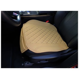 BREMER SITZBEZGE BREMER SITZBEZGE Sitzauflage Kunstleder Textilleder kompatibel mit VW Touareg 3 Sitzkissen in Kunstleder Beige OT405