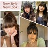 Silk-co Hair Bangs Clip in #02 Dark Brown One Piece