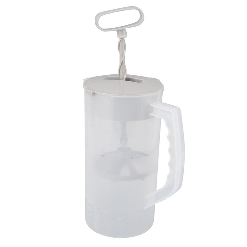 2000ML Manual Juice Extractor Blender Clear Scale Tight Lid Manual