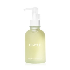 FEMMUE Brilliant Cleansing Oil (4.23 oz) | Luxurious Camellia Oil Face Cleanser & Gentle Makeup Remover | Hydrating and Moisturizing Korean Skincare | Fortifies Skin Barrier