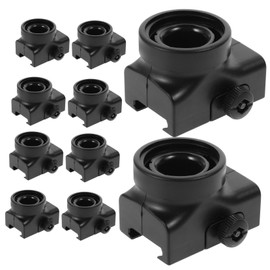 Hohopeti 10pcs Bottle Spout Shooter Toys Portable Bottle Adapter Balls Shooter Plastic Connector Outdoor Shooting Toy Accessories