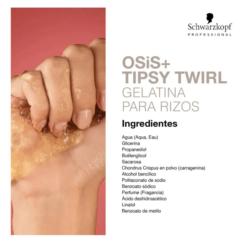 Osis Tipsy Twirl Gelatina Para Peinar Rizos Y Ondas 300