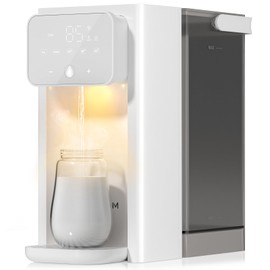 Rhovam Instant Hot Water Dispenser for Quick Heating & Dispense,Adjustable Temperatures & 3 Water Volume Dispense, Removable 100 Ounce 3L Water Tank Capacity, BPA Free