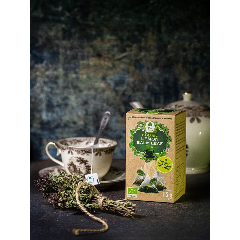 Organic Herbal Tea Lemon Balm Leaf (3) pack of 3