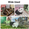 3 Pcs Rabbit Hay Feeder Bags - 2 Hole Hanging