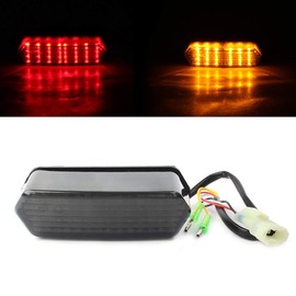 Remaiw moto LED Integrated Tail Light for 2014-2018 Grom MSX 125 Motorcycle, Turn Signal Taillight Brake Stop Running Indicator Sequential Lights for MSX125/SF CBR650F CTX700 CTX700N, Smoke Len