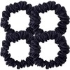 Hair Scrunchies Velvet Scrunchy Bobbles Elastic Hair Bands - Thin