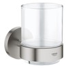 GROHE Start 41194DC0 Glass with Holder (Material: Glass/Metal, Concealed Fixing,