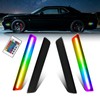 litzland Full LED RGB Side Marker Lights Compatible with Dodge