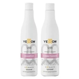 Shampoo  Acondicionador Liso Sin Sal - Yellow Therapy                                                                                                 