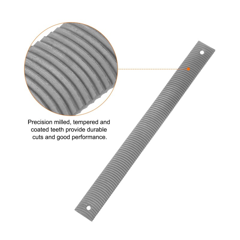 sourcing map 2pcs Flexible Body File 14 Inch High Carbon