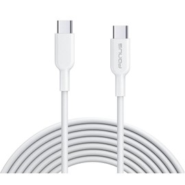 USB-C Cable 10ft Long Fast Charger Cord Compatible with Cricket Magic 2 5G/AT&T Propel 2 5G, Power Wire Type-C to Type-C Data Sync White