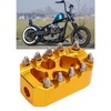 Motorcycle Gear Shifter Peg 360° Roating Anti Slip Golden Shift