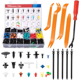 PHYLES 795 Pieces Car Mounting Clips, Universal Mounting Clips, Bumper Trim, Plastic Clips, Door Trim Clips Set with Disassembly Tools