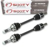 Sixity 2009 for Yamaha 700 Grizzly 4X4 Rear Left Right