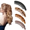 Pack of 4 Women's Hair Pins, Ponytail Hair Clip, Thick