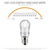 Sunlite S6 LED Night Light Bulb, 1 Watt (10W Equivalent),
