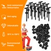 LiLiSSUCCY 200Pcs Nylon Universal Cable Tie Buckle, Nylon Zip Ties