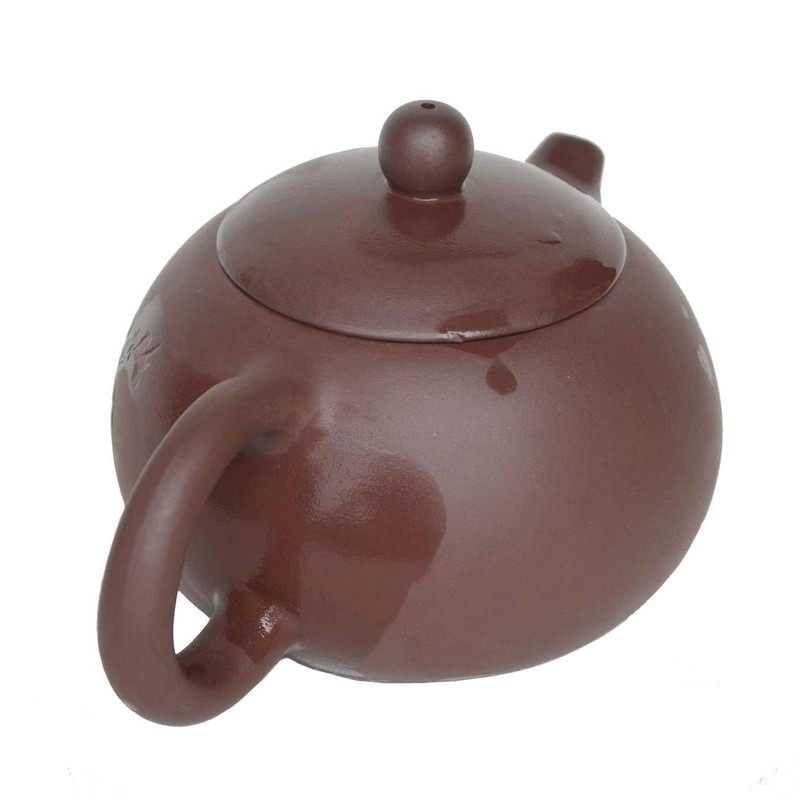 Xishi Teapot 9oz Chinese Zisha Clay Purple Sand Mud Kungfu