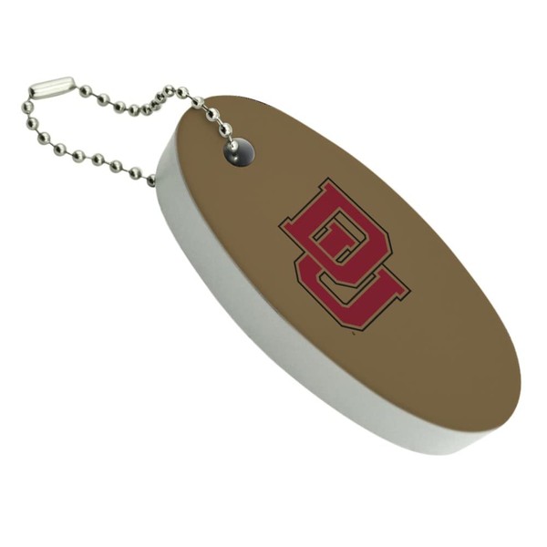 GRAPHICS & MORE U of Denver Secondary Logo Floating Keychain