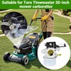 Carburetor for Toro TimeMaster 30" Mower 20199 BS 8.75 OHV