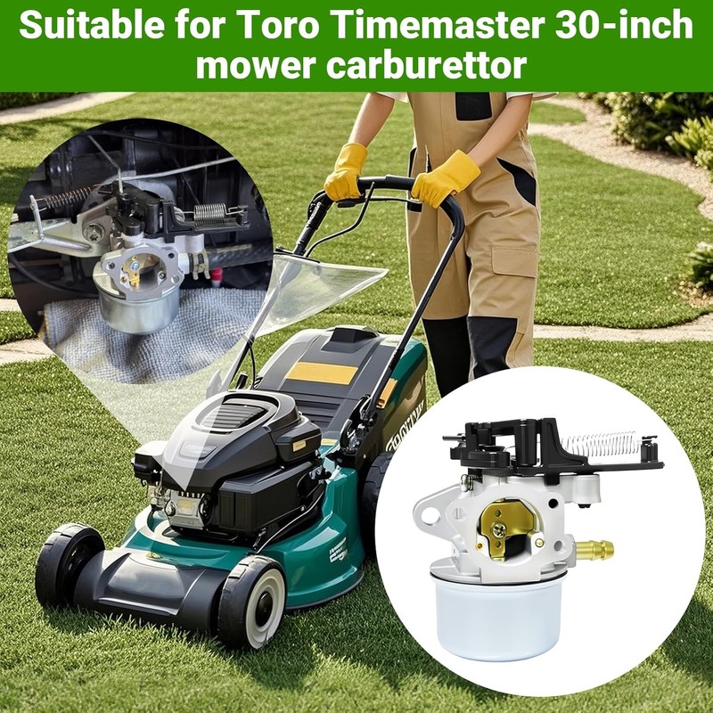 Carburetor for Toro TimeMaster 30" Mower 20199 BS 8.75 OHV