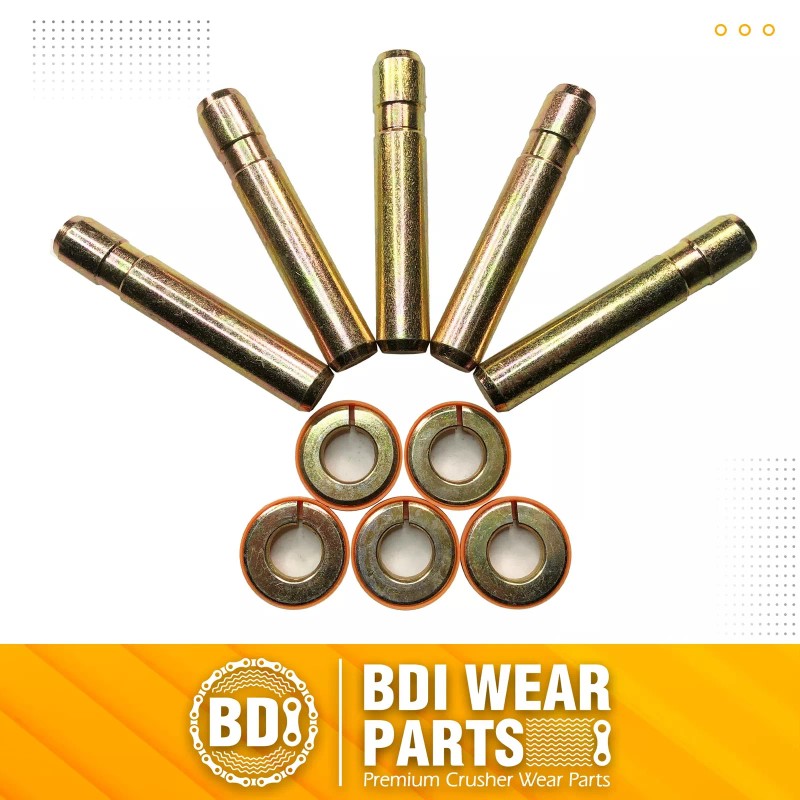 BDI Wear Parts 5-Pack Bucket Teeth Pins & Retainers 8E6358,