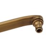 Antique Garden Faucet with Extended Spout Antifreezing Copper Wall Mount