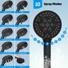 Hibbent All Metal CUPC Certified Shower Head, 8'' High Pressure