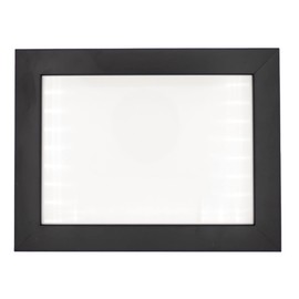 16x16 Shadow Box Gallery Wood Frames - Black DEEP Shadowbox Frame with a Display Depth of 3/4" - Shadowbox Frame Includes Shatter Proof UV Acrylic Front, Acid Free Interior, and Hanging Hardware
