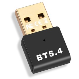 AXFEE Bluetooth Adapter 5.4, USB Bluetooth Dongle, Unterstützt Windows 11/10/8.1, Bluetooth Stick für PC, Laptop, Desktop, Headset, Lautsprecher, Tastatur, Kopfhörer, Maus