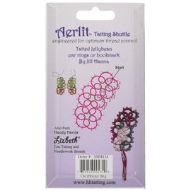 Handy Hands Aerlit Tatting Shuttle with 2 bobbins –SHH434, Caribbean Sky