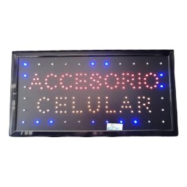 Anuncio Luminoso Led Accesorios Para Celular