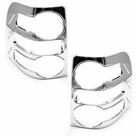 Sizver Chrome Tail Light Cover for 2007-2009 Ford Explorer
