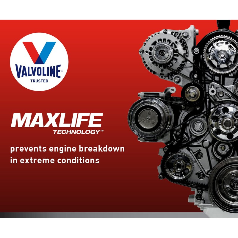 Valvoline™ Full Synthetic High Mileage with MaxLife™ Technology SAE 0W-20