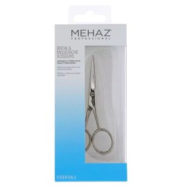 Mehaz #371 Professional -  4" Eye Brow & Mustache Scissors - Trims w/ Precision