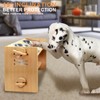 YIFAN Elevated Dog Bowls, Adjustable Raised Dog Food Bowl Stand,