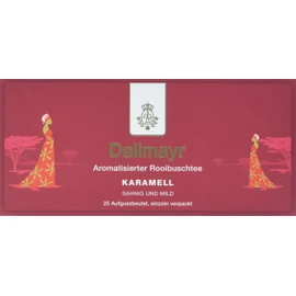 Dallmayr Tea Infusion Bag - Rooi Tea Caramel, Pack of 2 (2 x 43.75 g)