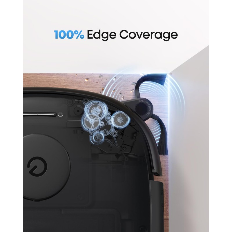 eufy Side Brush, 2 Pairs, Durable, Soft, Compatible with E25,