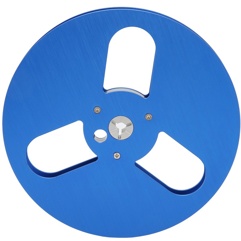 1/4 7 Inch Empty Reel 3 Hole Aluminum Alloy Opening