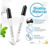 ULTECHNOVO 20pcs Dropper Tip Black Straws Pipette Eye Dropper Handle