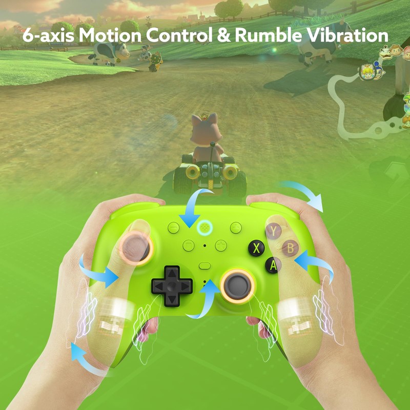 8Bitdo Ultimate 2 Wireless 2.4G Controller (TMR Joystick Update), Star-Ring