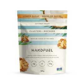 Handfuel Hand Roasted Coconut Pecan Clusters, 120g
