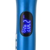 Automatic Curling Iron Wand LED Temperature Display Timer Blue Curling
