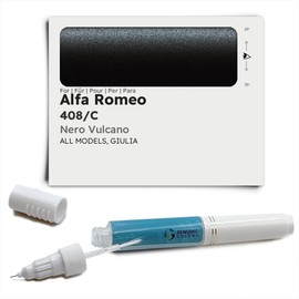 Genuine Colors Paint Pen Nero Vulcano 408 C for Alfa Romeo Black Giulia