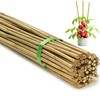 SWANGSA 65 Pack 6 Feet Garden Bamboo Stakes for Plant