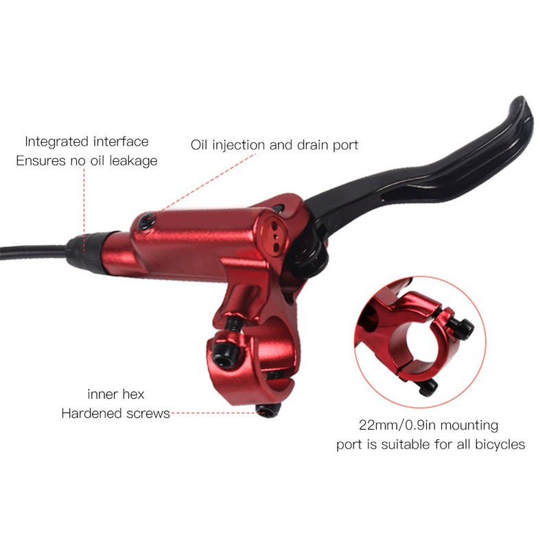 Aluminium Alloy Mountain Bike Front and Back Oil Pressure Brake