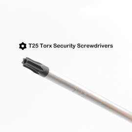 AKTOO 2PCS T25 Torx Screwdriver, 4inch Torx Driver Star Bit Screwdrivers for Computer Repairing, Automobile Tools and Home Appliances