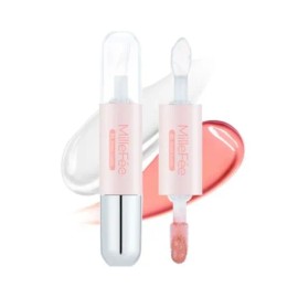 Lip Care Product, milpi Mille Fee aidol 2 in 1 Lip Tint 01 pichi kaendi 2 Pack Set for daily makeup and personal care, portable beauty accessory, Korean